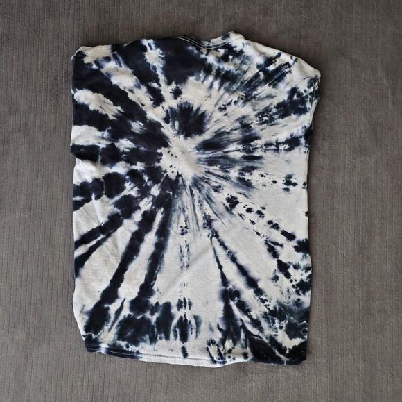 Liquid Blue Men's Kiss Destroyer '76 Tie Dye Rock Band T-Shirt Size 2XL - Picture 6 of 9